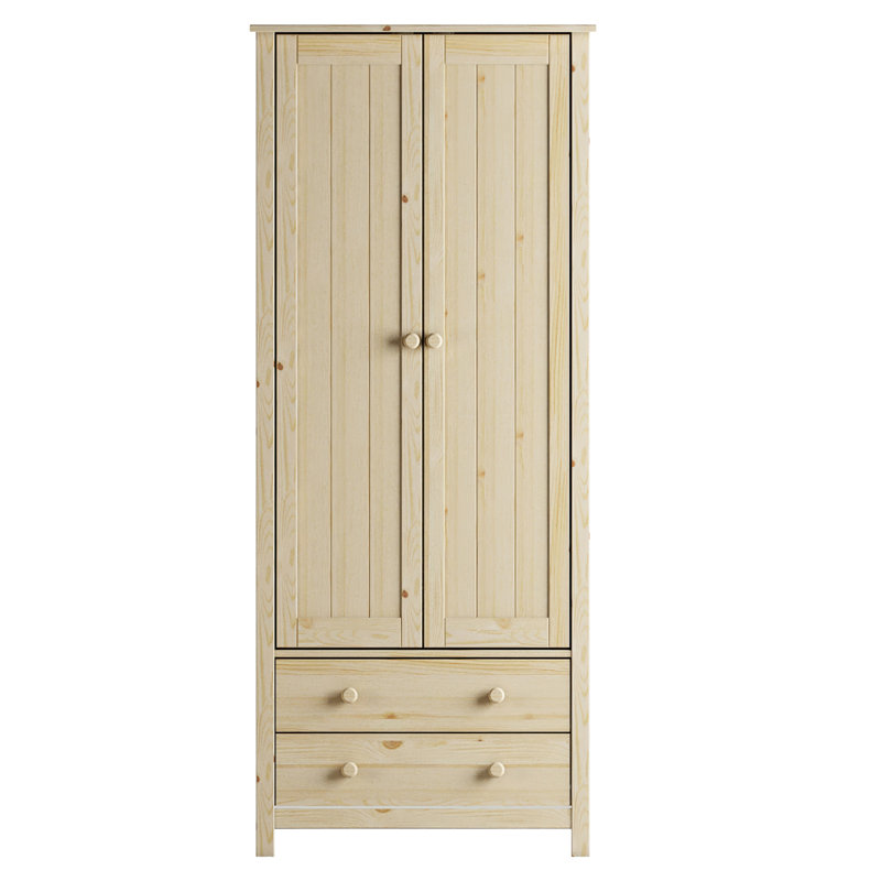 Millwood Pines Grimsby Solid Wood Armoire & Reviews Wayfair